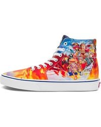 Vans - One Piece X Sk8-Hi 'Punk Hazard' - Lyst