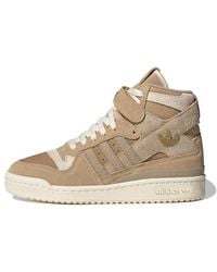adidas - (Wmns) Originals Forum 84 Hi 'Light Cream' - Lyst