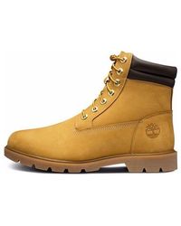 Timberland - (Wmns) 6 Inch Linden Woods Waterproof Wide-Fit Boots 'Wheat' - Lyst