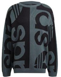 adidas - Originals Fshn Knit Crew Sweatshirt - Lyst
