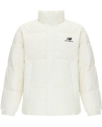 New Balance - Logo Sports Down Jackets - Lyst