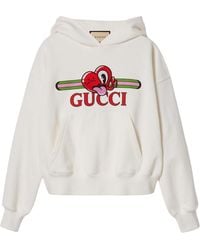 Gucci - (Wmns) Cotton Jersey Sweatshirt With Patch 'Off' - Lyst