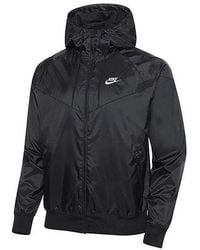 Nike - Sports Zipper Hooded Windproof Jacket - Lyst