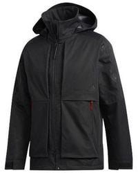 adidas - Series Printing Polar Fleece Hooded Jacket - Lyst