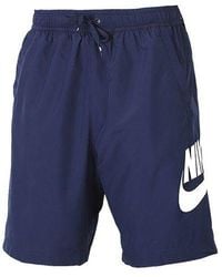 Nike - Ce Short Woven Hybrid Large Logo Sports Training Shorts - Lyst