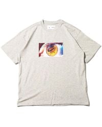 Nike - Eye Pattern Logo Printing Round Neck Casual Short Sleeve T-Shirt - Lyst