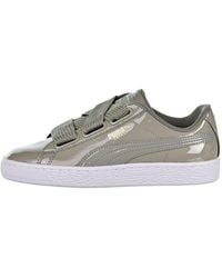 PUMA - (Wmns) Basket Heart Patent - Lyst
