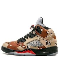 Nike - 5 Retro X Supreme 'Desert Camo' - Lyst