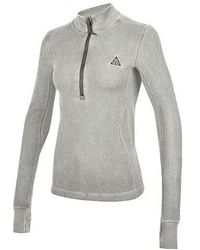 Nike - (Wmns) Acg Steeple Rock Half Zipper Slim Fit Long Sleeves T-Shirt - Lyst