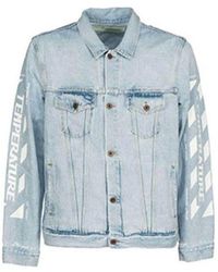 Off-White c/o Virgil Abloh - Classic Printing Jacket Denim Ordinary Version - Lyst