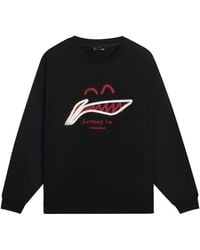 Li-ning - Anything Is Possible Graphic Sweatshirt - Lyst