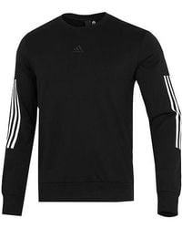 adidas - Cny Gfx Crew2 Limited Back Printing Stripe Sports Round Neck Pullover - Lyst