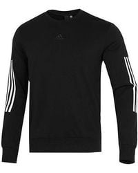 adidas - Cny Gfx Crew2 Limited Back Printing Stripe Sports Round Neck Pullover - Lyst