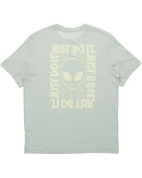 Nike - Sportswear Alien Printing Short Sleeve Grass - Lyst
