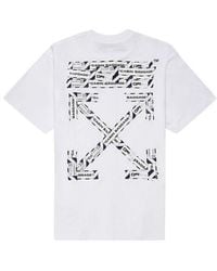 Off-White c/o Virgil Abloh - Ss20 Arrows Logo Print Short Sleeve Loose - Lyst