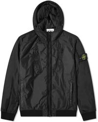 Stone Island - Crinkle Reps Pocket Detail Down Jacket - Lyst