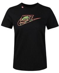 Nike - (Wmns) Sportswear Round Neck Casual Short Sleeve - Lyst