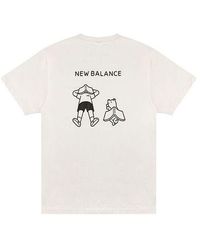 New Balance - X Noritake Crossover Funny Pattern Sports Round Neck Short Sleeve - Lyst