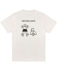 New Balance - X Noritake Crossover Funny Pattern Sports Round Neck Short Sleeve - Lyst