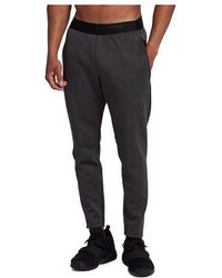 Nike - Therma Logo Casual Running Slim Fit Training Sports Long Pants Gray - Lyst