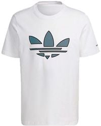 adidas - Originals St Tee Hl Logo Printing Sports Short Sleeve - Lyst