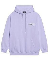 Balenciaga - Political Campaign Hoodie Medium Fit - Lyst