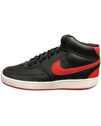 Nike - Court Vision Mid 'Bred' - Lyst