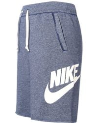 Nike - Sportswear Logo Printing Drawstring Casual Shorts - Lyst