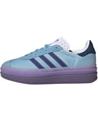 adidas - (Wmns) X Kseniaschnaider Gazelle Bold 'Denim' - Lyst