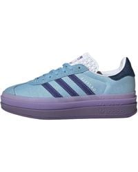 adidas - (Wmns) X Kseniaschnaider Gazelle Bold 'Denim' - Lyst