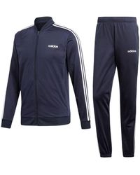 adidas - 3-Stripes Track Suit Asia Sizing - Lyst