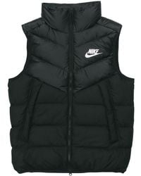 Nike - Sportswear Windrunner Down Fill Sports Splicing Stand Collar Down Vest - Lyst