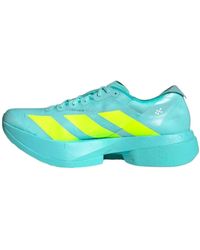 adidas - Adizero Adios Pro 4 'Flash Aqua Lucid Lemon' - Lyst