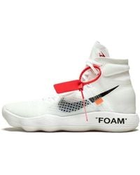 Nike - React Hyperdunk 2017 Flyknit Off-white - Lyst