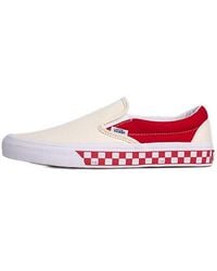 Vans - Classic Slip-On 'Checker - Lyst