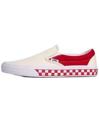 Vans - Classic Slip-On 'Checker - Lyst