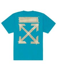 Off-White c/o Virgil Abloh - Ss20 Diagonal Arrows Tape Short Sleeve - Lyst