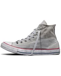 Converse - Chuck Taylor All Star Canvas Smoke High Top - Lyst