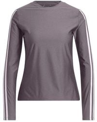 adidas - (Wmns) Ultimate365 Twistknit Long Sleeve T-Shirt Asia Sizing 'Charcoal' - Lyst