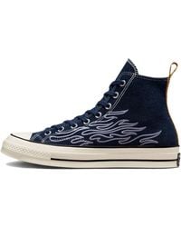 Converse - Chuck 70 High 'Workwear Denim Flame' - Lyst