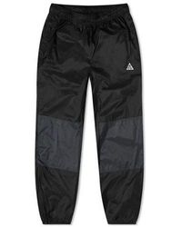 Nike - Acg Contrast Color Stitching Zipper Bundle Feet Sports Pants/Trousers/Joggers - Lyst
