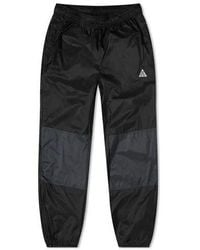 Nike - Acg Contrast Color Stitching Zipper Bundle Feet Sports Pants/Trousers/Joggers - Lyst