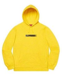 Supreme - Motion Logo Hooded Sweatshirt - Lyst