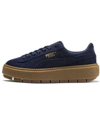 PUMA - Suede Platform Trace Velor - Lyst
