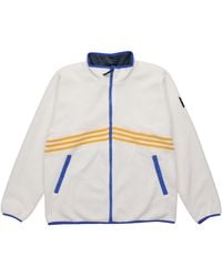 adidas - Originals Sherpa Full Zip Jacket - Lyst