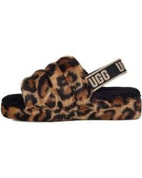 UGG - (Wmns) Fluff Yeah 'Leopard' - Lyst