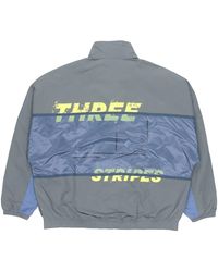 adidas - M Wrd Wov Jkt Sports Loose Contrasting Colors Printing Woven Stand Collar Jacket - Lyst