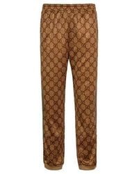 Gucci - Gg Technical Jersey Jogging Pant - Lyst