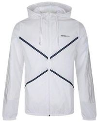 adidas - Neo M Cs Wb Windproof Slim Fit Sports Jacket - Lyst