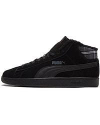 PUMA - Smash V2 Mid Wtr Fleece Mid Board Shoes - Lyst